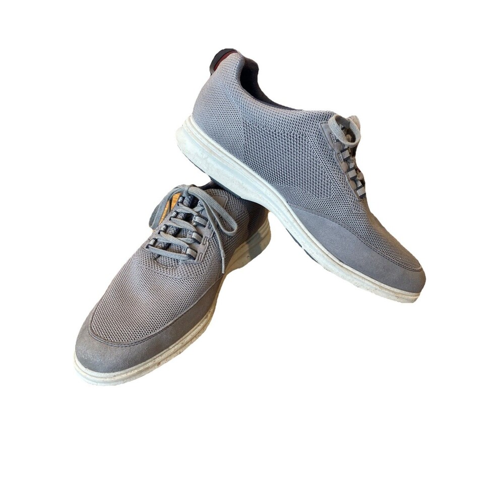 Rockport Total Motion Advance Sport Mudguard Sneakers 10.5 Navy Blue Mesh /Suede